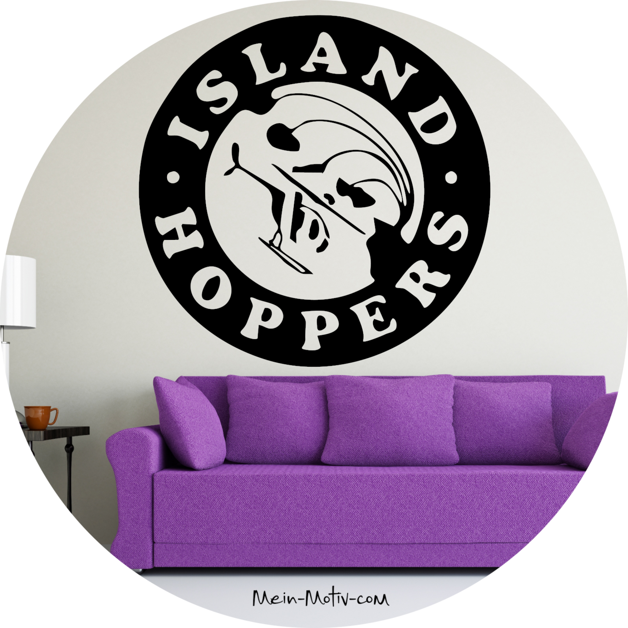 Wandtattoo 46247 Magnum - Aloha State Hoppers